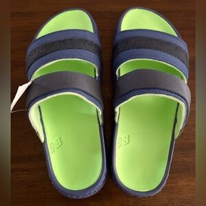 New Balance Blue and Neon Green Sandals-NWT (8)